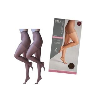 Silk Impressions Medium Support Sheer 30 Denier Coffee Bean Pantyhose